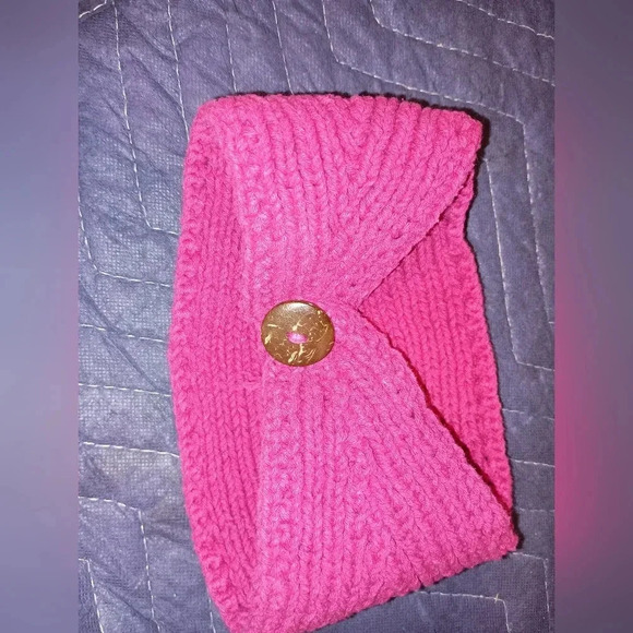 Meangirls Dopamine Pink C.C head wrap (#903) - Picture 3 of 4